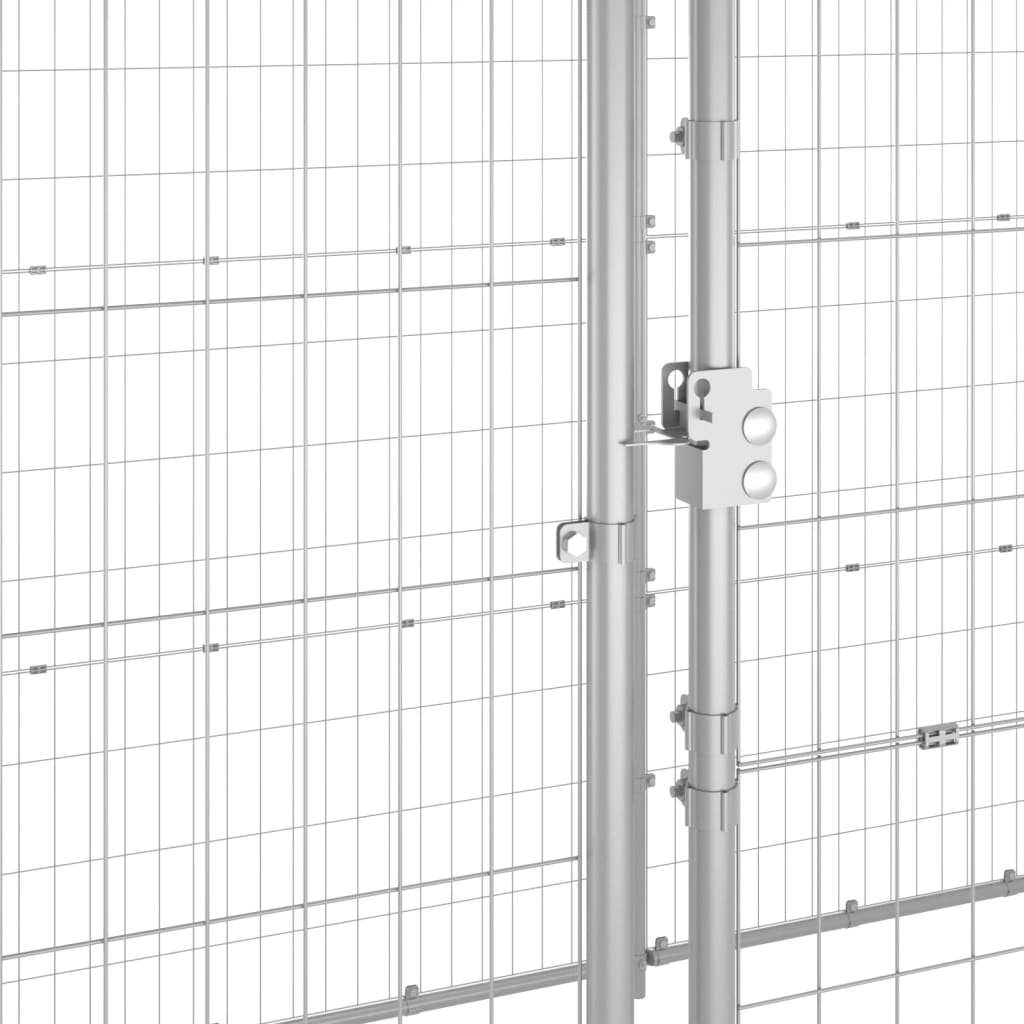 Perrera De Exterior De Acero Galvanizado 21,78 M²_4