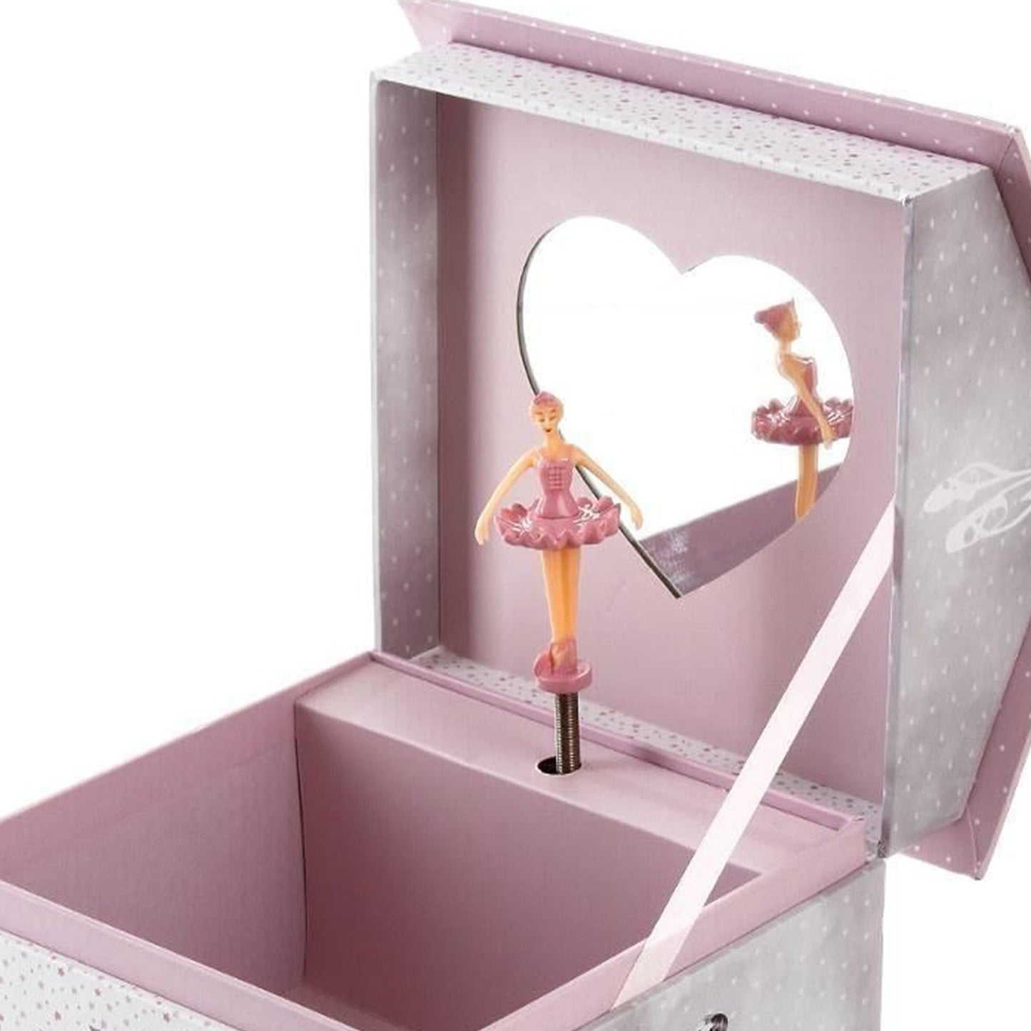 Joyero Musical Con Bailarina 14,3x14,2x16cm