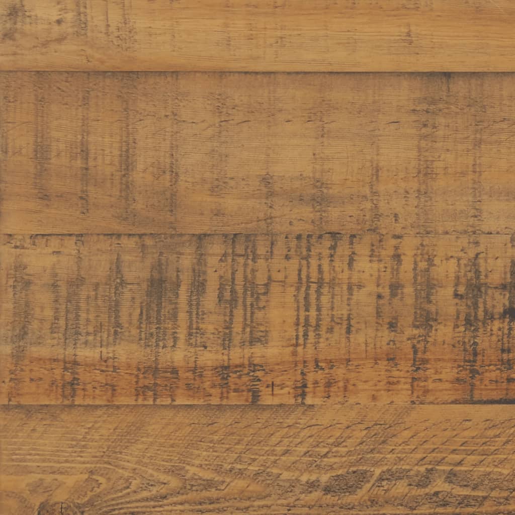 Aparador De Madera Maciza De Pino Marrón 110x35x70 Cm / Vetonek_5