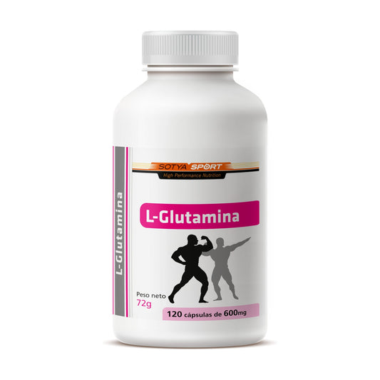 L- Glutamina Sotya 120 Capsulas 600 mg