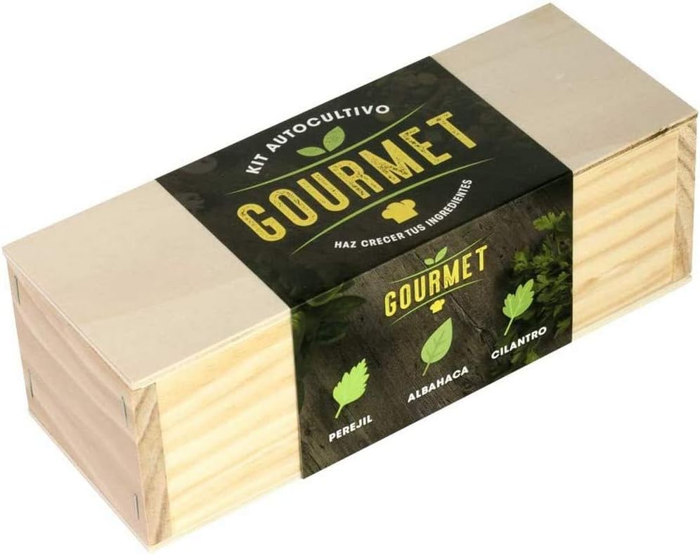Kit Autocultivo Hamburguesa | Cultiva Lechuga, Tomate Corazón De Buey Y Mostaza En Casa | Regalo Gourmet_0