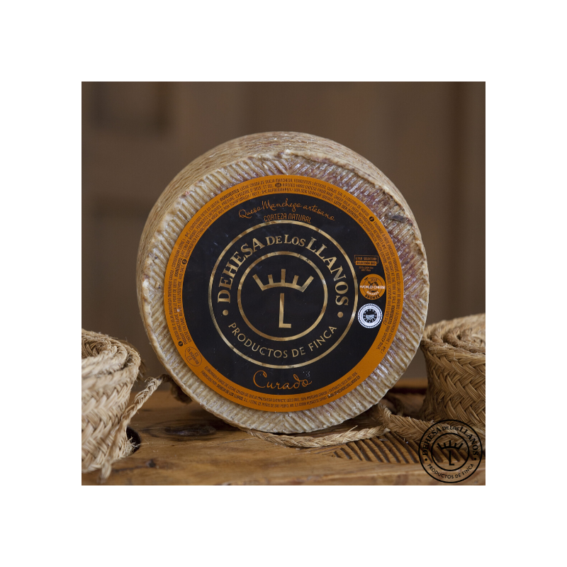 Queso Manchego Artesano Curado Con Denominación De Origen. Formato Pequeño 0,77 Kg. Queso Entero_1