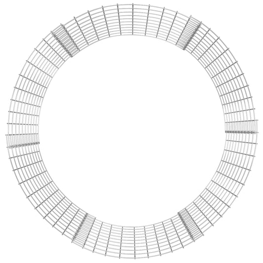 Poste Circular De Gaviones Acero Galvanizado Ø100x100 Cm / Vetonek_0