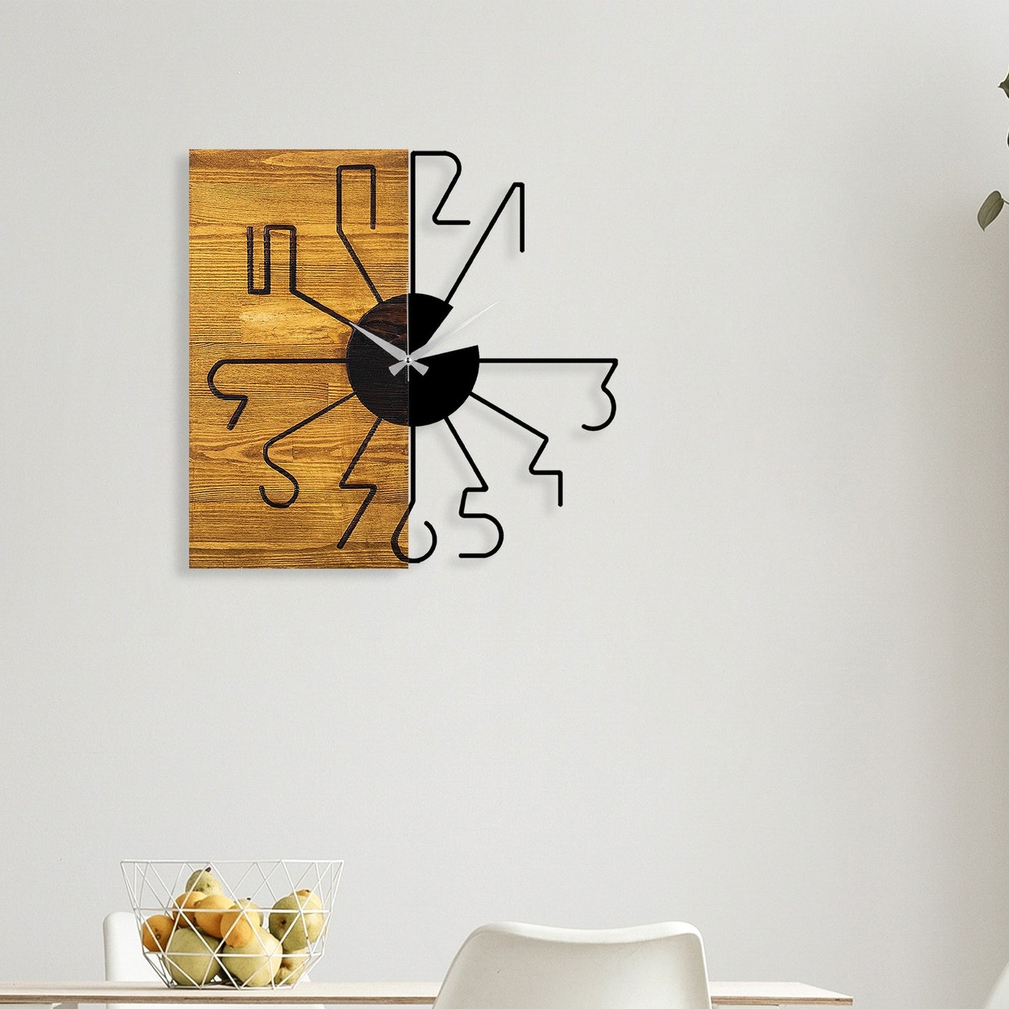 Reloj De Pared Madera Alternativa