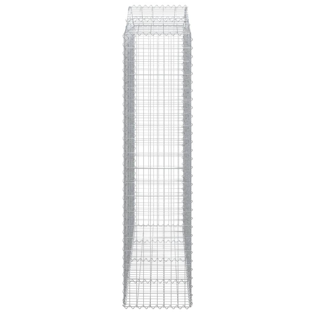 Cestas De Gaviones 2 Uds Forma De Arco Hierro 200x50x200/220 Cm_4