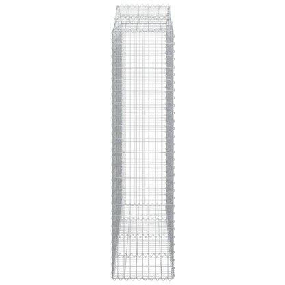Cestas De Gaviones 3 Uds Forma De Arco Hierro 200x50x200/220 Cm_4
