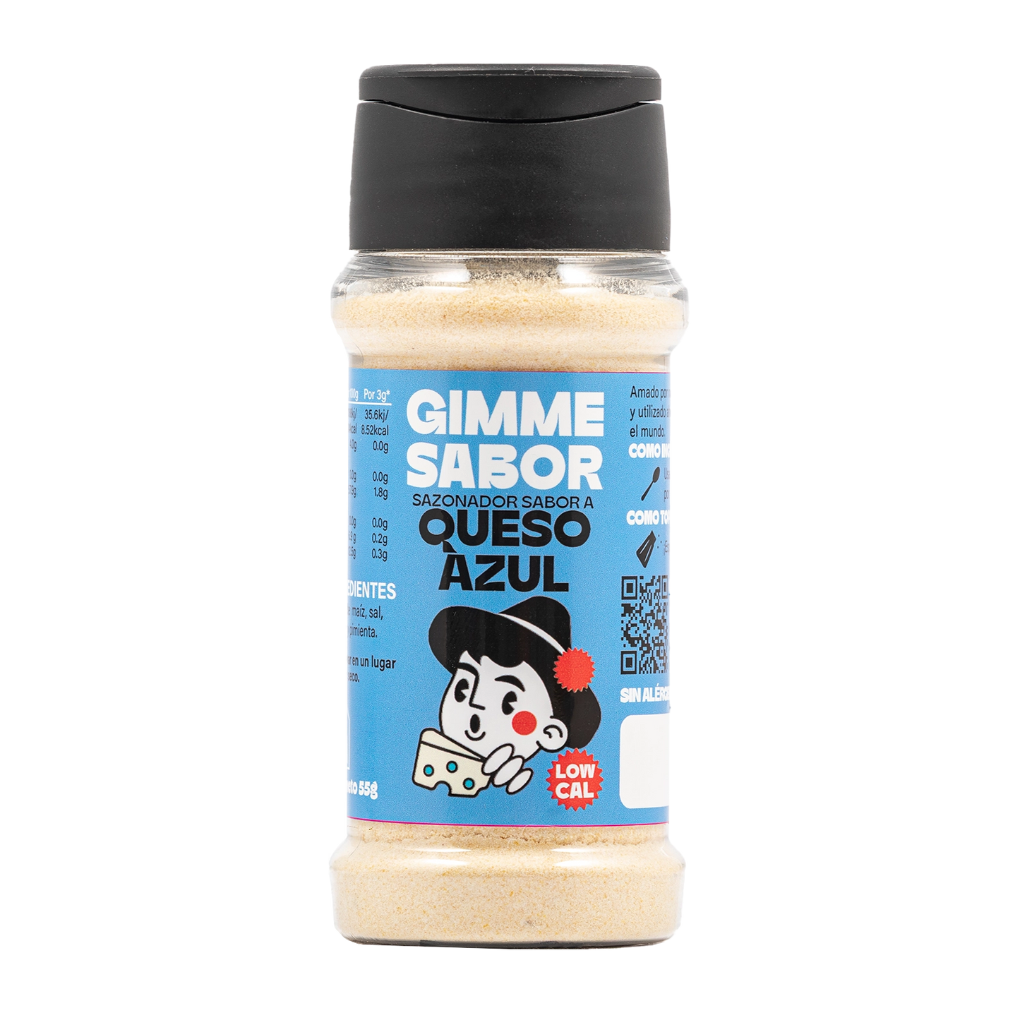 Sazonador vegetal sabor queso azul_0