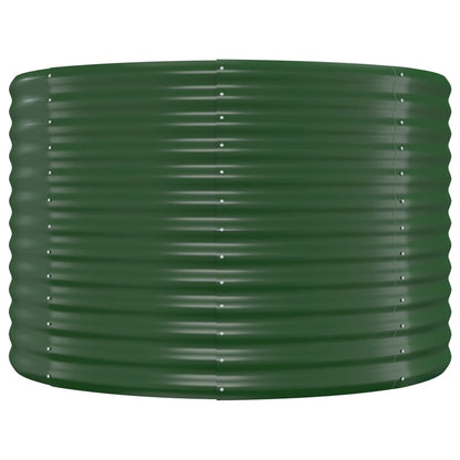 Jardinera Arriate Acero Galvanizado Verde 175x100x68 Cm_3