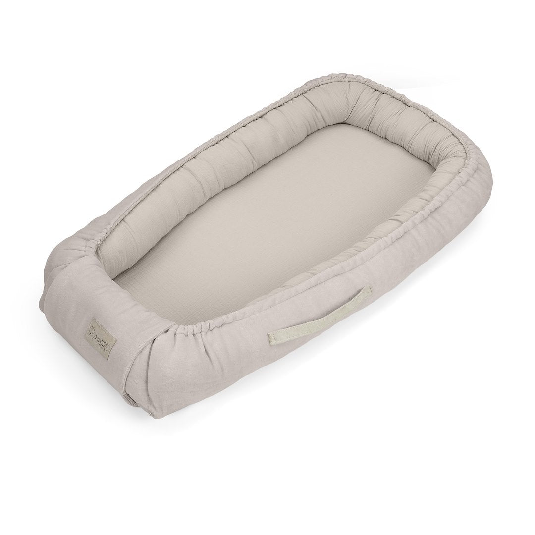 Cuna Nido Colecho Bebe Muselina Beige_3