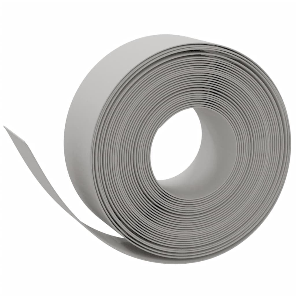 Vidaxl Borduras De Jardín 2 Uds Polietileno Gris 10 M 20 Cm_0