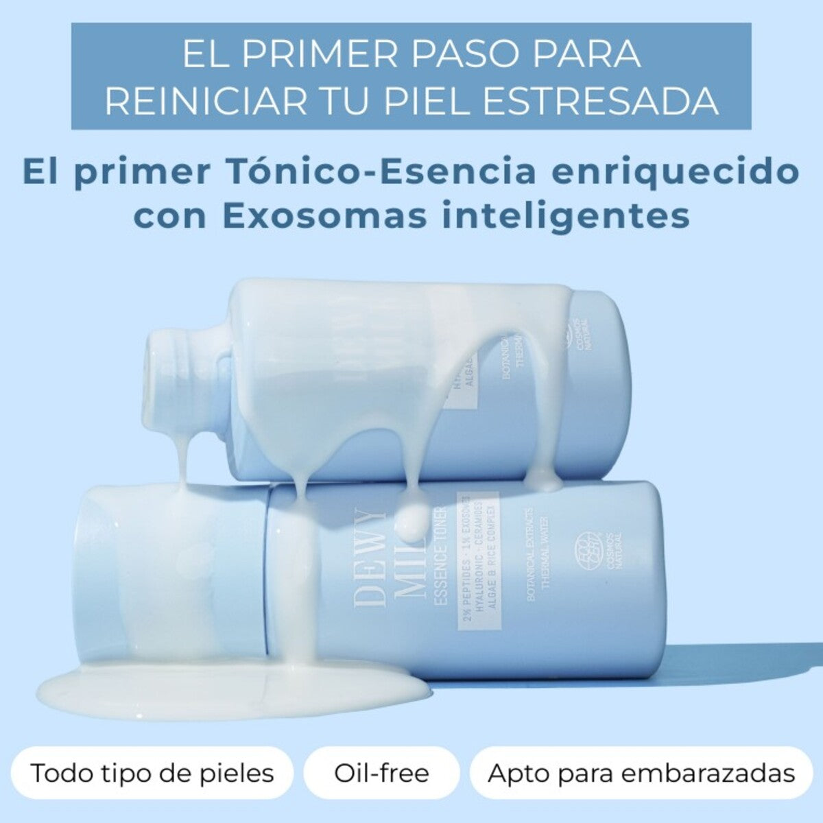 Dewy Milk Essence Toner, Alma secret, 125 ml