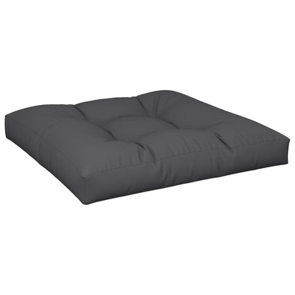 Vidaxl Cojines Para Palets 2 Unidades Tela Negro_4