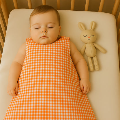 Saco De Dormir De Verano De Algodón Orgánico Vichy