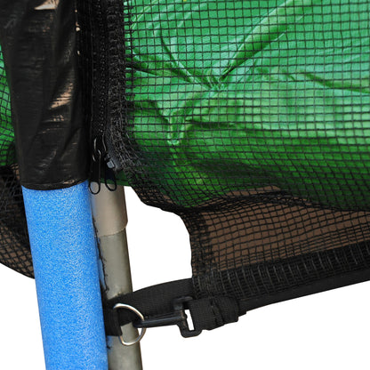 Homcom Red De Seguridad De Reemplazo Para Trampolín Redondo Ø366 Cm Negro_3