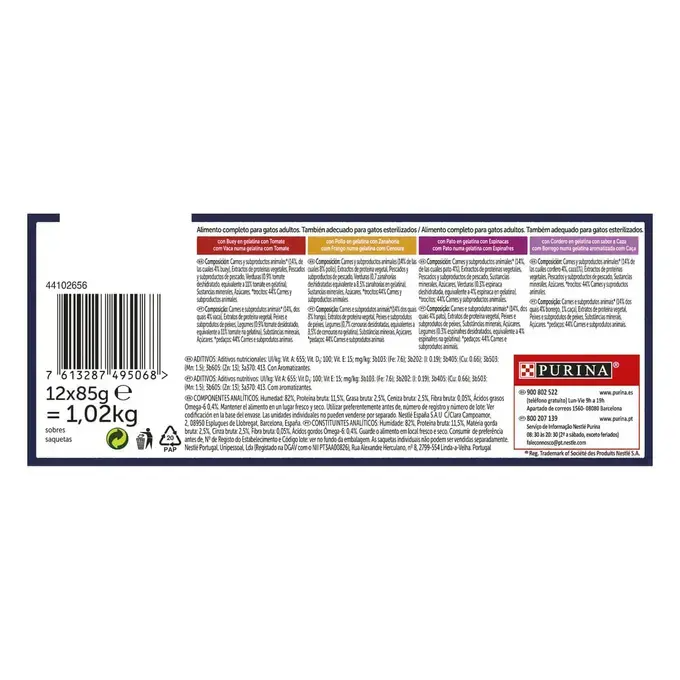 FELIX Sensations Festín de Sabores en Gelatina 12 x 85 g