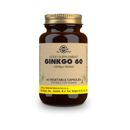 Ginkgo 60, 60 cápsulas vegetales