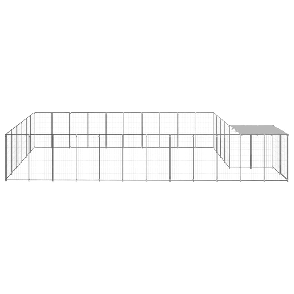 Perrera Plateada 19,36 M² Acero_2
