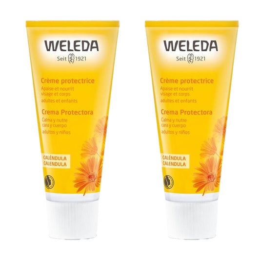 Pack 2x Crema Rostro y Cuerpo de Caléndula Weleda 75ml