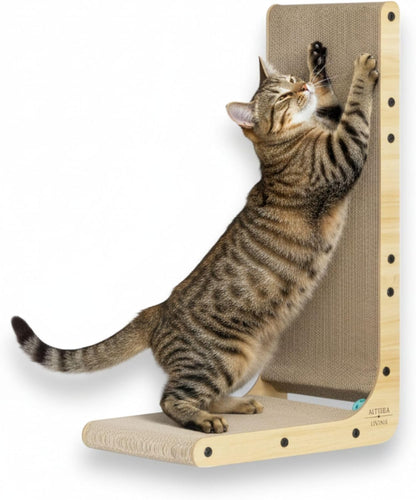 Rascador Para Gatos Litoral En Forma De L Estable Con Doble Uso Althea Living 68x42x29cm_1