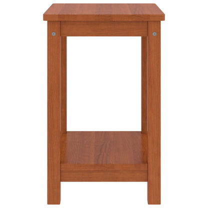 Vidaxl Mesita De Noche Madera Maciza De Mango Marrón Miel 40x30x50 Cm_2