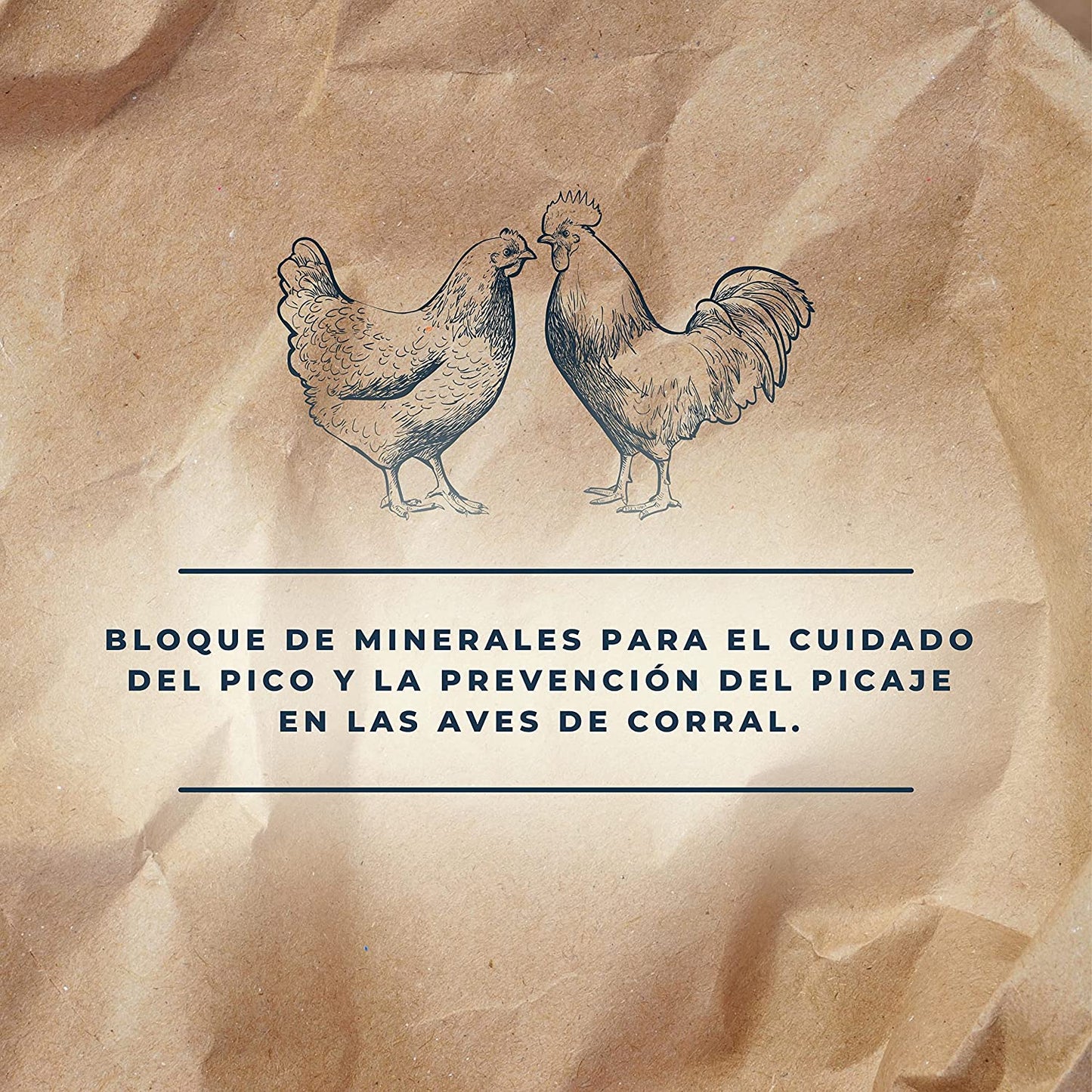 Bloque De Minerales Para Aves De Corral, Pickblock, Bloque De Picoteo Para Cuidar El Pico, Oligoelementos, Aprox. 6 Kg_4