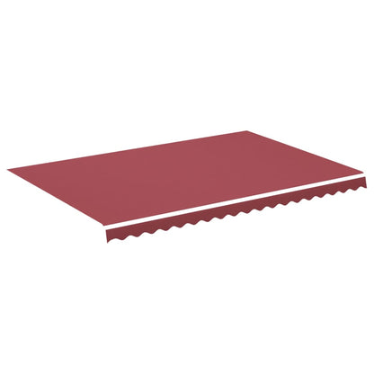 Tela De Repuesto Para Toldo Rojo Burdeos 4,5x3 M Poliéster_0