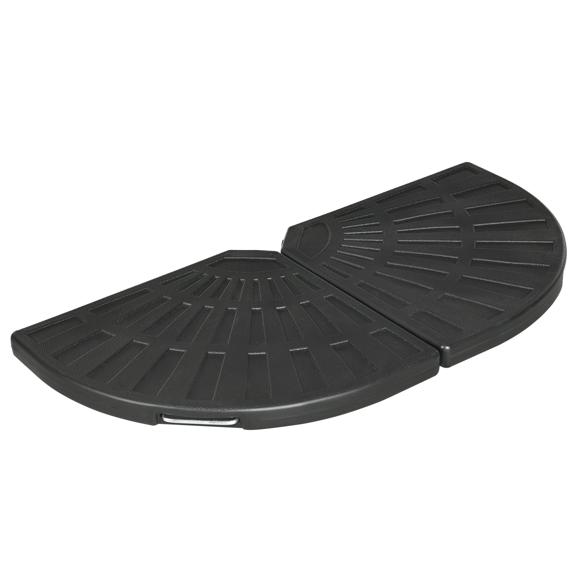 Outsunny Peso Para Base De Sombrilla En Voladizo De 2 Piezas 28 Kg 92x92x5 Cm_0