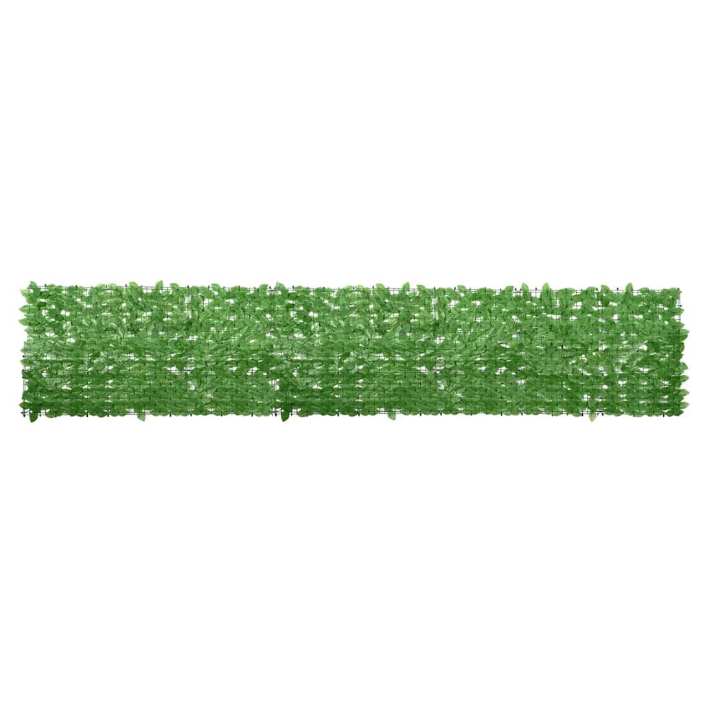 Vidaxl Toldo Para Balcón Con Hojas Verde 400x75cm_0