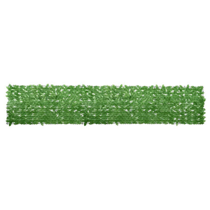 Vidaxl Toldo Para Balcón Con Hojas Verde 400x75cm_0