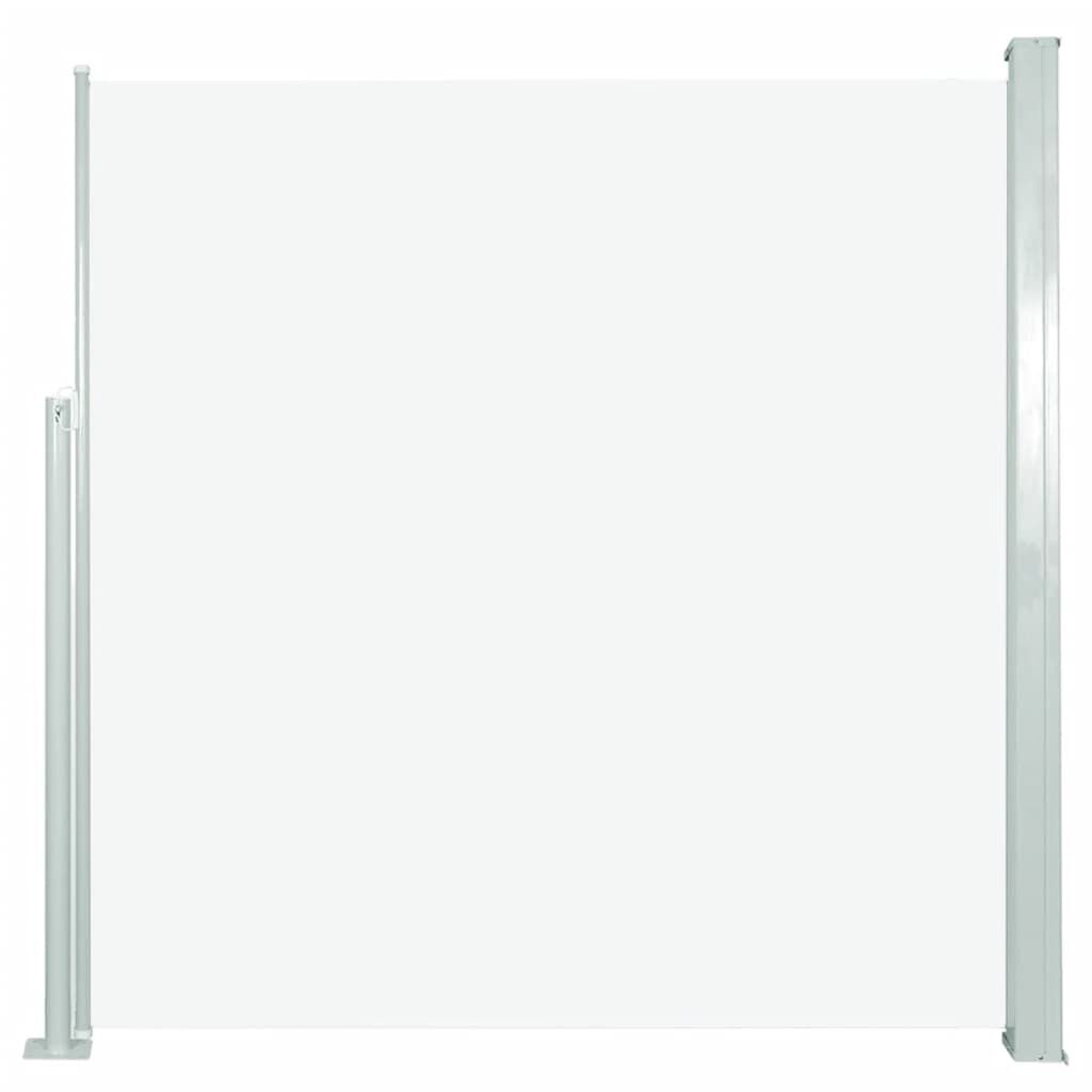 Vidaxl Toldo Lateral Retráctil De Jardín Crema 140x300 Cm_0