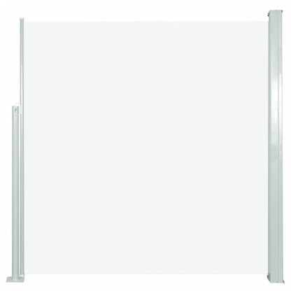 Vidaxl Toldo Lateral Retráctil De Jardín Crema 140x300 Cm_0