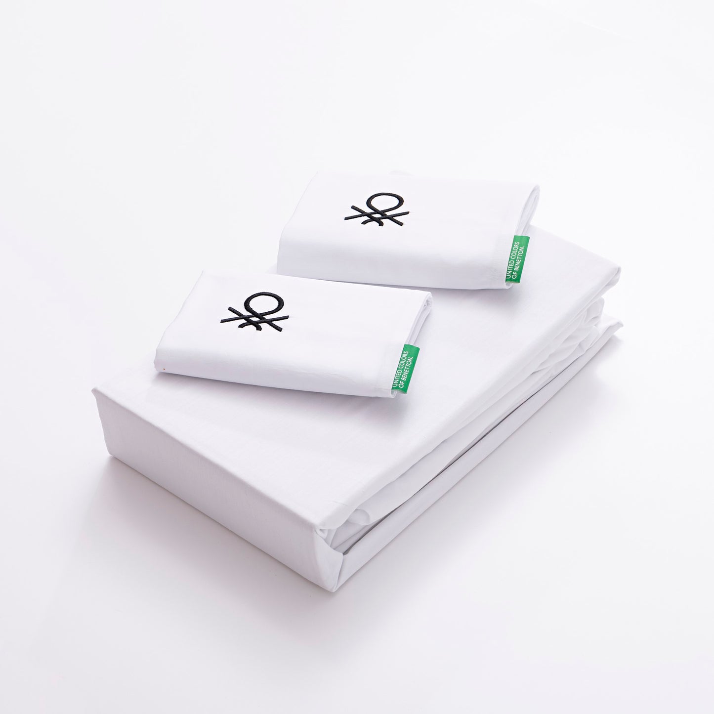 Set 4pzs Sabana Doble: Sabana Plana (240x240cm C/ Dobladillo Simple 5cm) + Sabana Bajera (160x200+30cm Flap) + 2 Funda De Almohada (50x80cm) 100% Alg