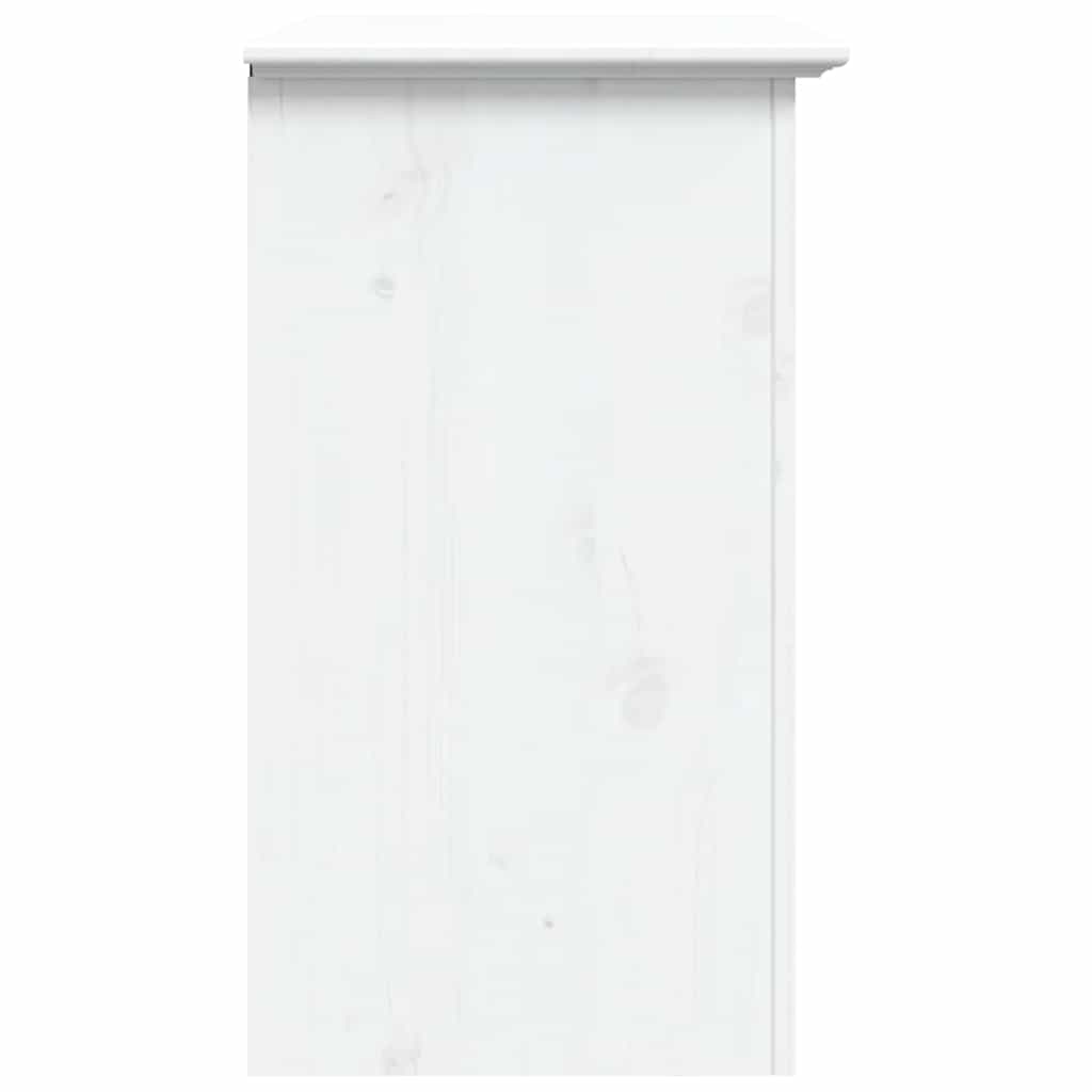 Mesita De Noche Bodo Madera Maciza De Pino Blanco 53x38,5x67 Cm_3