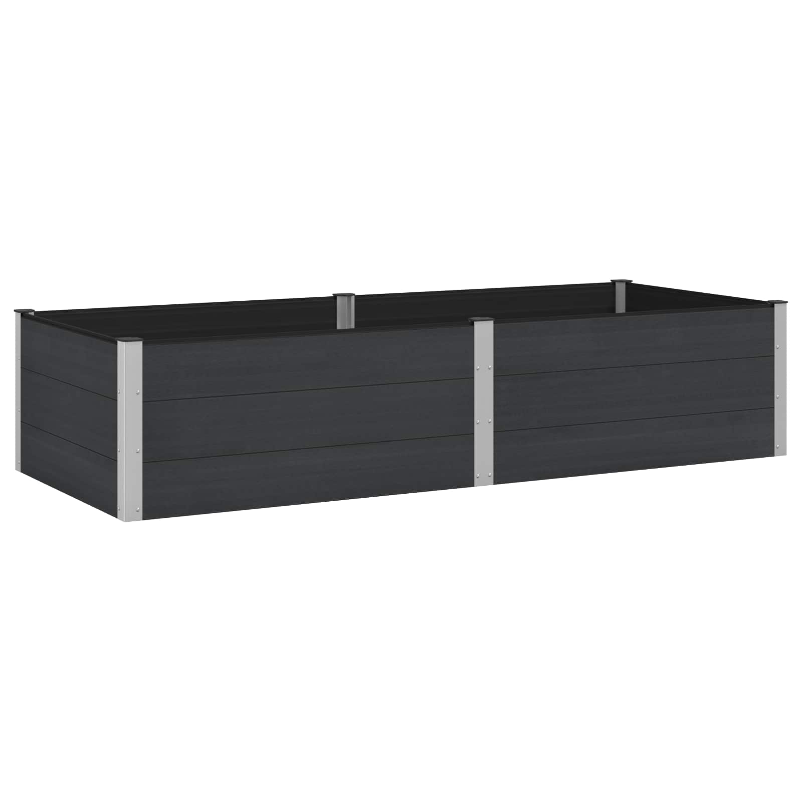 Arriate Elevado Negro 250 X 100 X 54 Cm_0