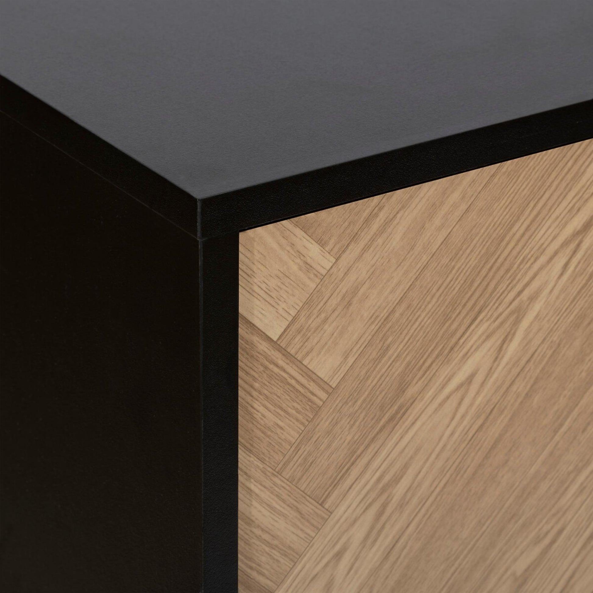 Armario Chevrons en PART BDE1 Color Negro (80 x 40 x 110 cm)_2