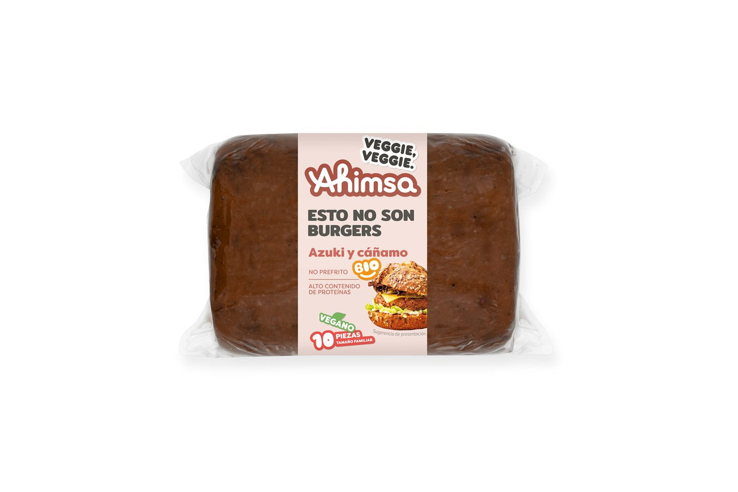 Rulo Hamburguesa Azuki Y Cáñamo Bio Ahimsa 750 G_0