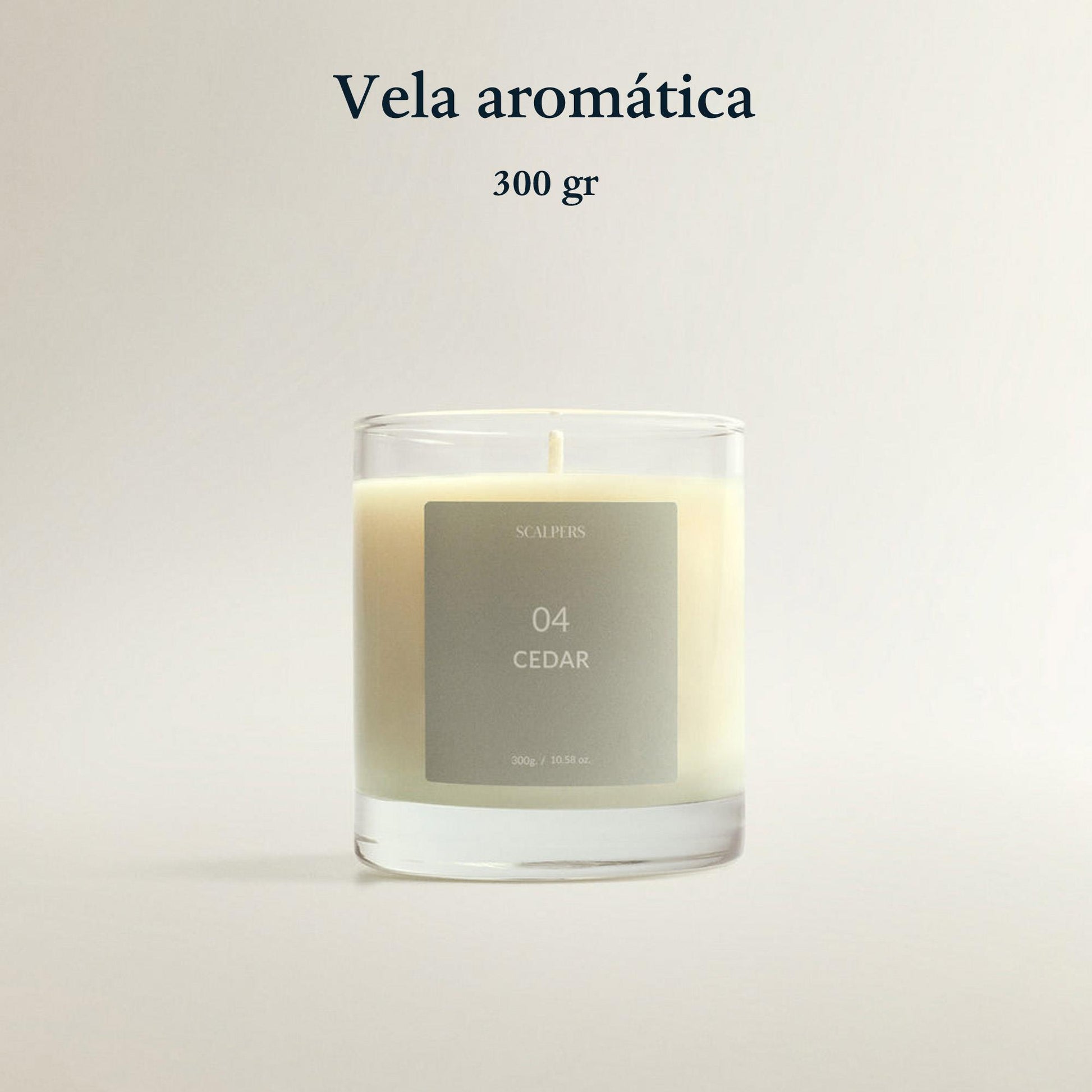 Vela Aromática 300gr Cedro Scalpers_1