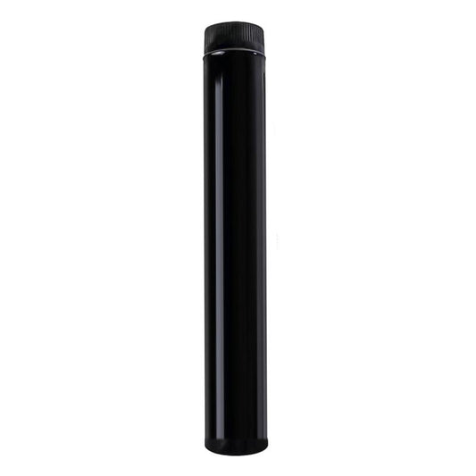 Wolfpack Tubo De Estufa Acero Vitrificado Negro Ø 120 Mm. Ideal Estufas De Leña, Chimenea, Alta Resistencia, Color Negro