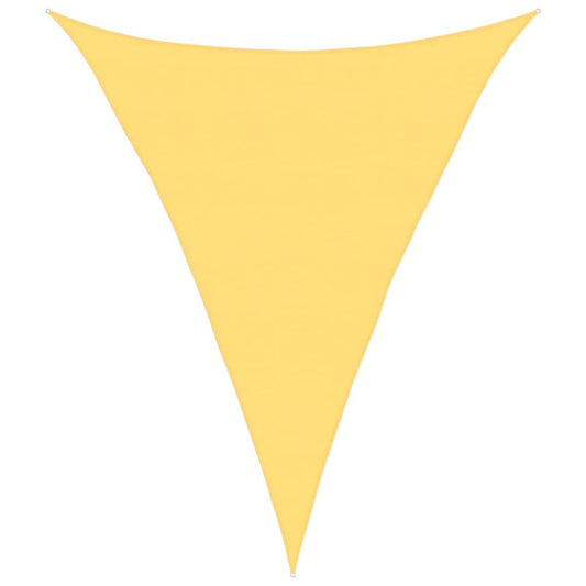 Vidaxl Toldo De Vela Hdpe Beige 160 G/m² 5x6x6 M_0
