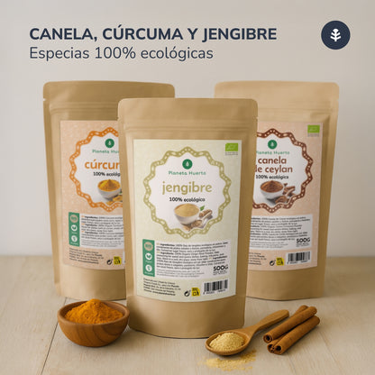 Canela de Ceylán en Polvo ECO Planeta Huerto 200 g
