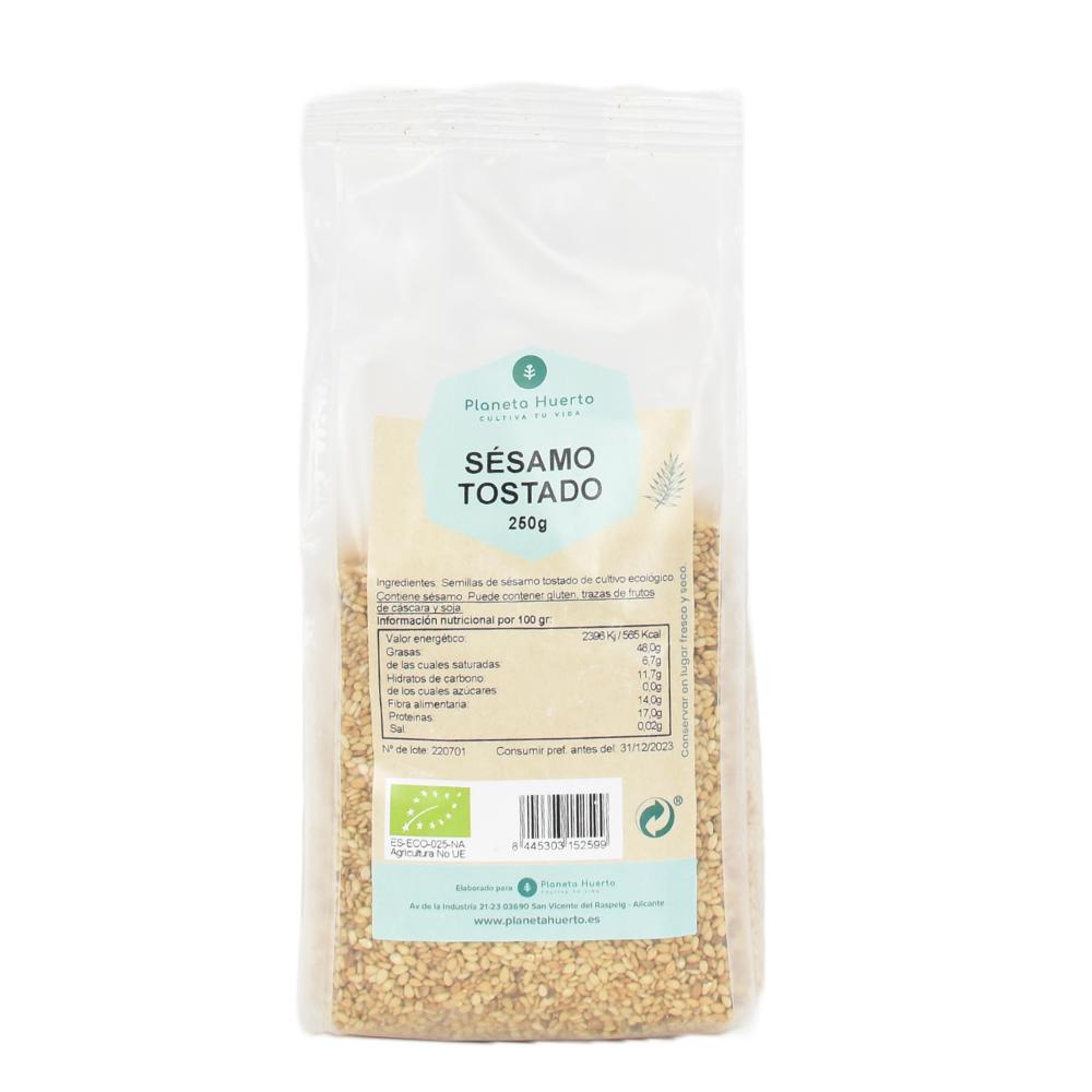 Sésamo integral tostado ECO Planeta Huerto 250 g