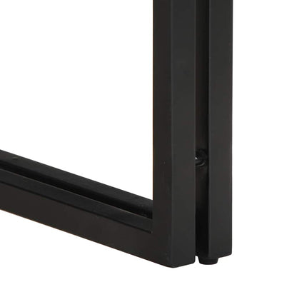 Mesa De Centro 50x50x35 Cm Madera Maciza De Mango_4