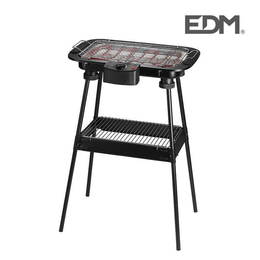 Barbacoa Electrica De Pie 2000w 47,5x30x70,5cm Edm_0