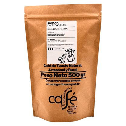 Cafe Sin Intermediarios Café Vietnam Jarana En Grano Para Italiana (moka) 500 G_0