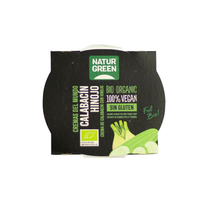 Crema de Calabacín e Hinojo Naturgreen, 310 gr