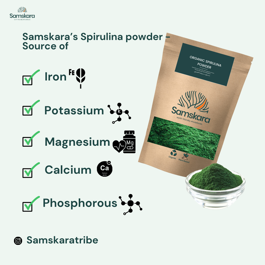 Espirulina En Polvo Bio - 1kg | Superalimento Ecológico Vegano Para Batidos, Smoothies Y Zumos, Sin Azúcares Añadidos_5