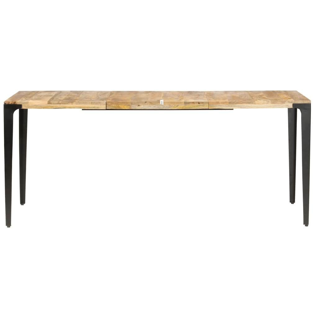Mesa De Comedor De Madera Maciza De Mango 180x90x76 Cm_0