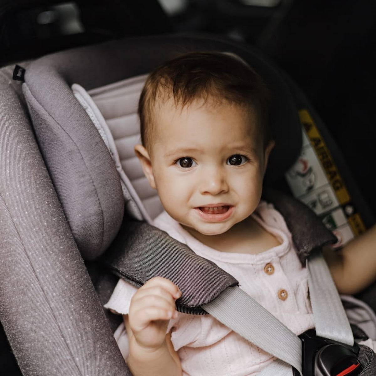 Colchoneta Unviersal Transpirable Para Silla De Coche Rose