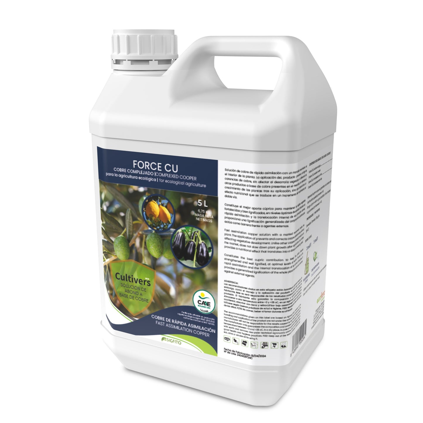 Cobre Sistémico Cultivers