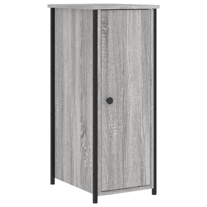 Mesitas Noche 2 Uds Madera Ingeniería Gris Sonoma 32x42x80 Cm_3